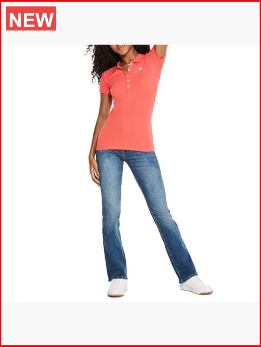 Comfort Stretch Denim Mid Rise Bootcut Jean - Picture 3 of 5